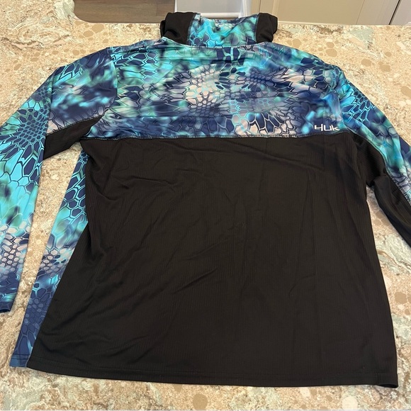 Men’s XL Huk Fishing Lightweight Hooded Long Sleeve - Picture 4 of 4